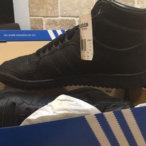 Black on Black Adidas